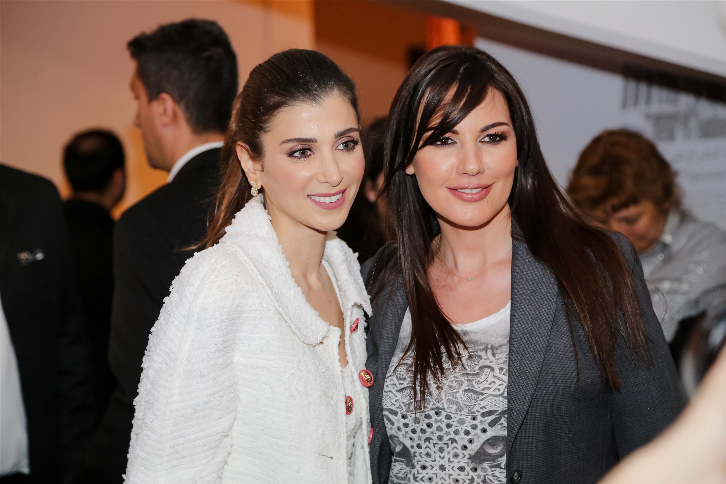 iaaf president with actress darine hamze